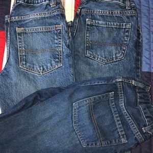 3 pair of boys jeans